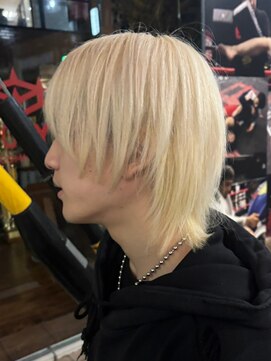 ジルスタジオ(JILL STUDIO) JILL STUDIO　メンズ/ブロンドカラー/マッシュウルフ