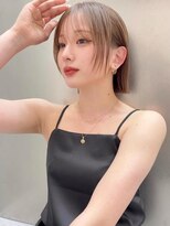 ソヨン 栄店(SOYON)&nbsp;似合わせカット/メルティカラー/レイヤーボブ/切りっぱなし/小顔