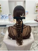 【み な】ぼこぼこ♪パーティヘアセット★網下ろしスタイル♪