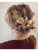ショートヘアアレンジ
