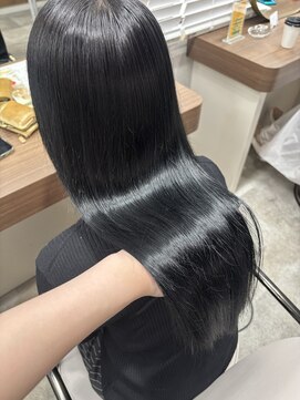 ボタン ハカタ(VOTAN hakata) 暗めカラー/コリアンブラック/レイヤーカット