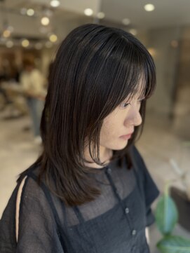 ミズチャーム(Ms.CHARM) レイヤーカット/縮毛矯正