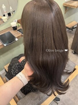 メイ 池袋(mei) オリーブベージュ/オリーブカラー/ベージュカラー/ほうじ茶ラテ