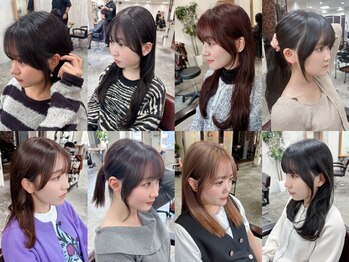 シャルプ(CHALP)の写真/【NEW OPEN♪】印象を左右する顔周りは《CHALP》にお任せ!カラーバランスまで考えたスタイルをご提案☆