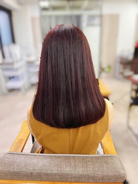 アカデミーサロンイー 代々木店(Academy Salon E) 【Academy SALON E】red brown