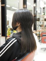 倶楽部ヘアーズ 醍醐本店(HAIR'S)&nbsp;前下がりウルフカット/くらげヘア/レイヤーカット/伏見/醍醐