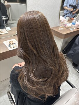 ボタン ハカタ(VOTAN hakata) 博多美容室/マロンベージュ/レイヤーカット