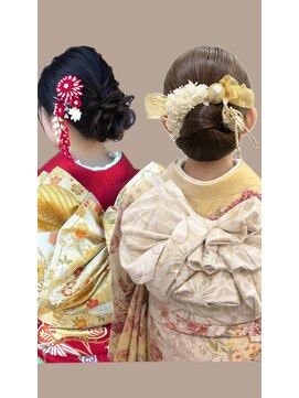 バンビ プライベート サロン(Bambi private salon) 成人式セット　卒業式セット　ヘアセット　カチモリヘア