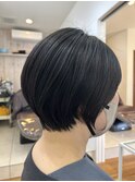 丸みショートボブ