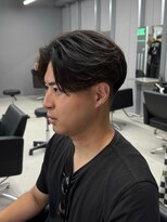 リッチブランドアンドコー(Rich Brand&Co)&nbsp;センターパート/ニュアンスパーマ/韓国/フェーザーパーマ/眉毛