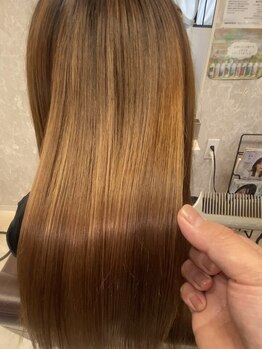 リンクス(LINK’S)の写真/髪質改善で髪のダメージを改善し、自分史上最高の艶美髮へ♪こだわりの商材で、理想の艶美Styleに☆
