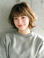 赤れんがアネックス(ANNEX)&nbsp;大人かわいい小顔ひし形外ハネショートボブ【室蘭美容室】