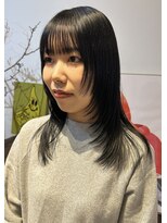 ヘアーアイストゥーレ(HAIR ICI TRE)&nbsp;艶髪,透明感カラー,20代30代,ヘアカラー,イメチェン,上品