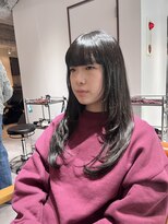 オーパスバイアンブルリュクス 池袋(Opus by ambleluxe)&nbsp;レイヤーカット/顔まわりレイヤー/シャギーカット