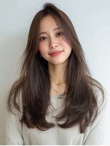 レリーリズ 大阪梅田(Rely Liz)&nbsp;韓国ヘア　うる艶ベージュカラー