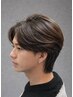 【MEN'S】メンズカット+曲がる縮毛矯正 ¥14000