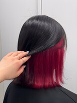 アンブル リュクス 池袋(amble luxe)&nbsp;インナーカラー　ブリーチ　