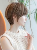 デザインカラー/レイヤーカット/ウェットヘア/オリーブベージュ