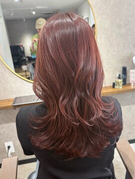 エトワ 中央店(etoi) 大分韓国かき上げレイヤーカット大人レイヤー顔まわりレイヤー