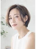 【LOVESTOIKE】30代、40代、大人の抜け感ショートボブ