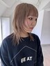 【白髪ぼかしもok】カット+ケアブリーチ+カラー+COREME4step TR 33000円
