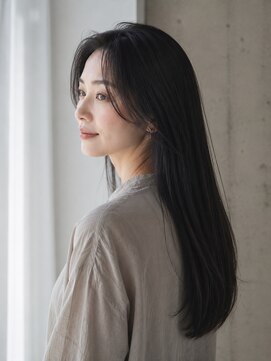 ミュート たまプラーザ店(MUTE) 大人ロング/ローレイヤー/暗髪/40代女性