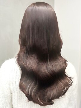 アース 明石店(EARTH) 髪質改善×ブリーチなしカラーで叶える艶髪ロング