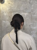 オクサ(oxa)&nbsp;お呼ばれヘアセット/結婚式ヘアアレンジ/カチモリ/シニヨン/