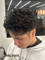 アンドメゾンオム(&Maison. homme)&nbsp;【無造作】ショートパーマ