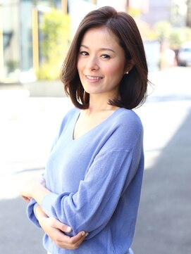 アフロート ディル(AFLOAT D'L) 《AFLOAT裕二朗》大人女性、ミセス世代に支持◎髪型ミディアム3