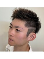 エンリエアー(enri h air) ラインアートスパイキーツーブロック
