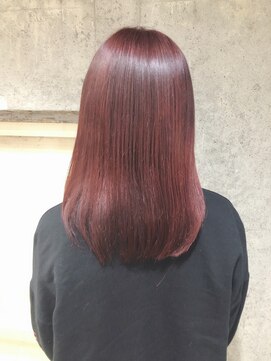 サロンドミルク 原宿(salon de MiLK) ピンクレッド