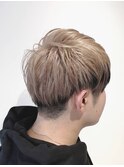 【ADDICT_YUKI】ショートマッシュ_パールベージュ