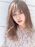 カット+オーガニックカラー+マイクロバブルケア￥5,500