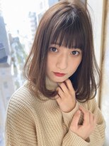 ジュール(Jule)&nbsp;【Jule】大人かわいい◇うすめバング透明感ボブ◇20代30代　神戸