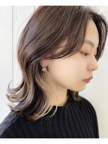 ノットバイベル 大宮(knot by belle)&nbsp;大人気！顔周りを明るくインナーカラー　　大宮