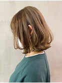 レイヤーボブ_マロンベージュAラインボブ_ba312062