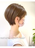 ＊韓国風　ヨシンモリ　natural short hair＊