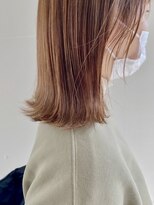 カノエ 松江東津田店(canoe)&nbsp;canoe式_髪質改善カラー[艶髪オレンジブラウン]