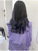 ブルーラベンダーグラデーションカラー