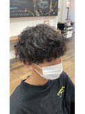 波巻きスパイラルパーマ