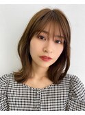 簡単スタイリング！くびれミディアム