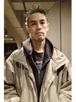 ビビト(bibito) bibito deep green edge short ベリーショート グリーンカラー