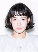 癖毛活かしのナチュラルボブ