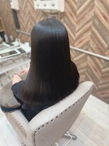 ヘアメイクゼロ 坂戸駅前店(hairmake zero)&nbsp;【うねり毛対策×髪質改善】カット+酸性ストレート+高濃度水素TR