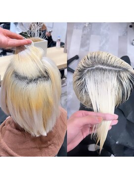 モニカ 原宿店(MONIQA) ムラ修正