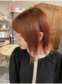 髪質改善トリートメント オレンジベージュカラー