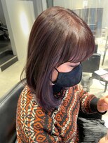 ヘアーエスクールシーユー 枚方T-SITE店(hair S.COEUR×Cu) インナーカラー/枚方