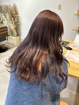 リト(riTo)&nbsp;20代暗めカラーデザインカラーロングオリーブグレージュベージュ