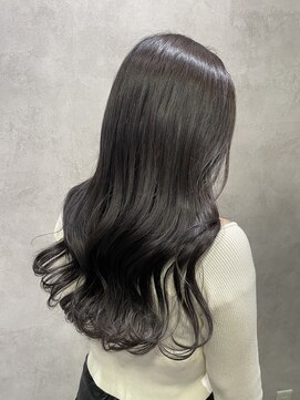 ルノン(LUNON) グレージュ/ナチュラルカラー/暗髪/透明感カラー